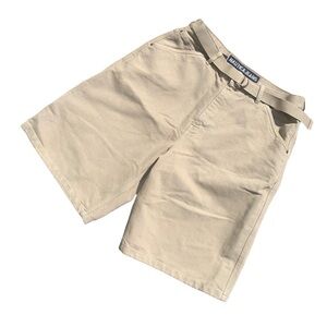 Vintage 90s Nautica Tan Carpenter Jean Shorts